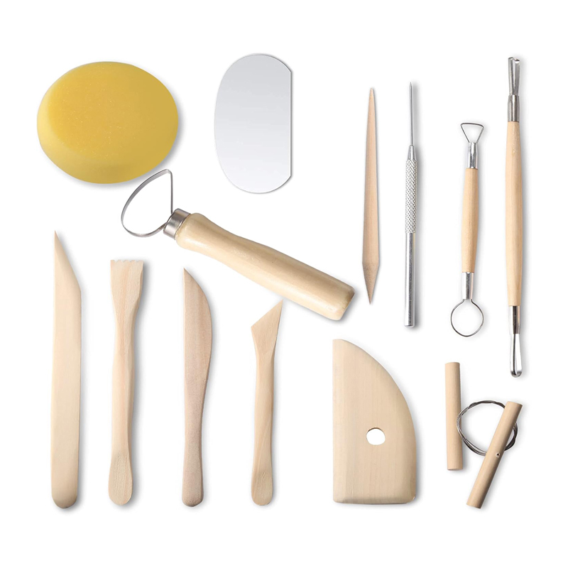 Model Kit Tool Set - 13 Pcs Pottery Clay Sculpting Modeling