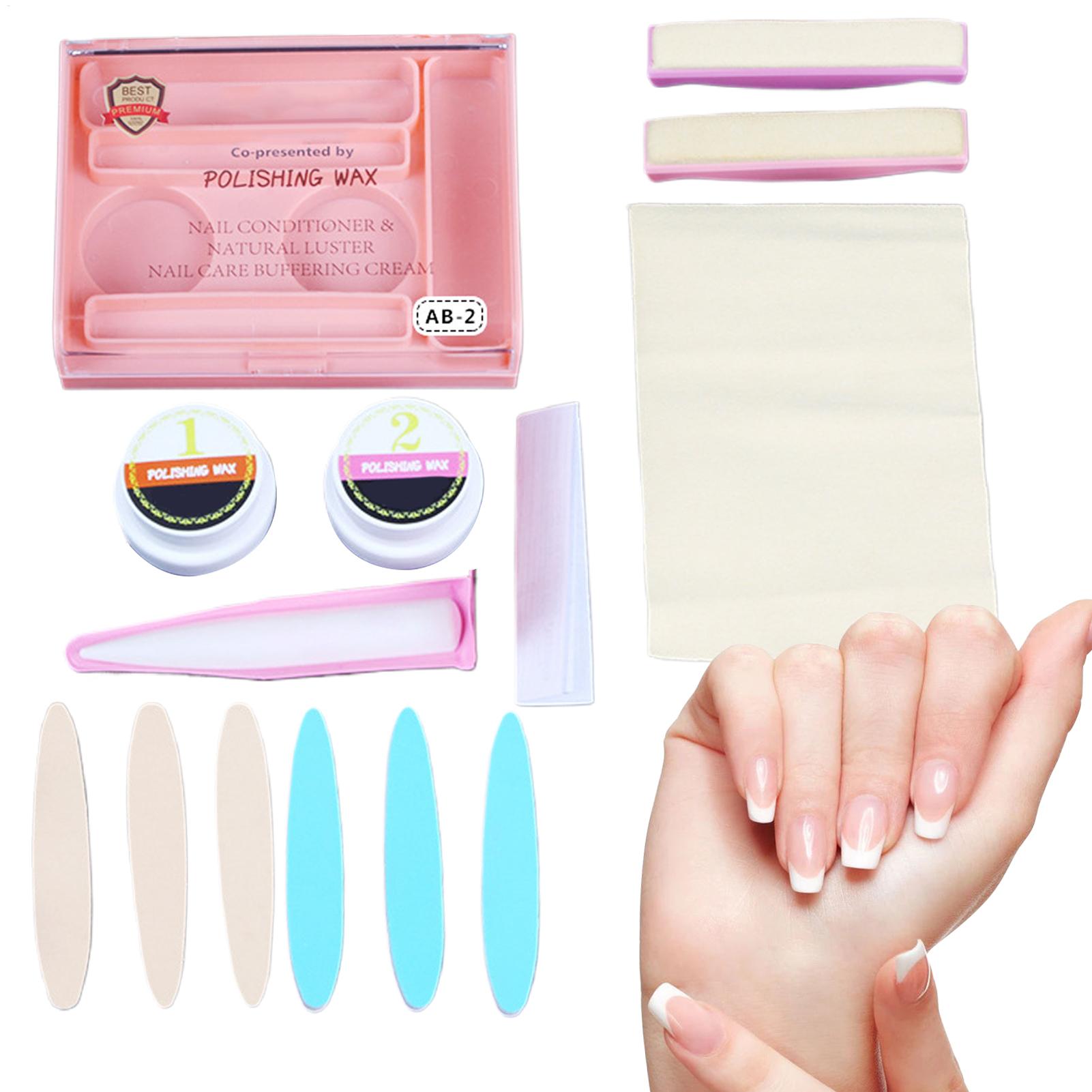 Sanding Stick Set - Nail polishing Wax Tool Kit Nail