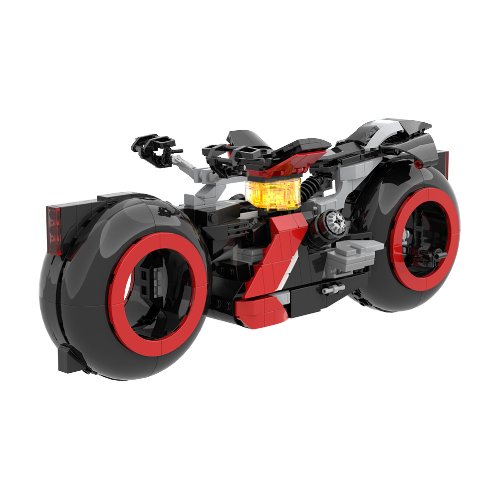Lego Set City - MOC Are Motorcycle Building Blocks Set