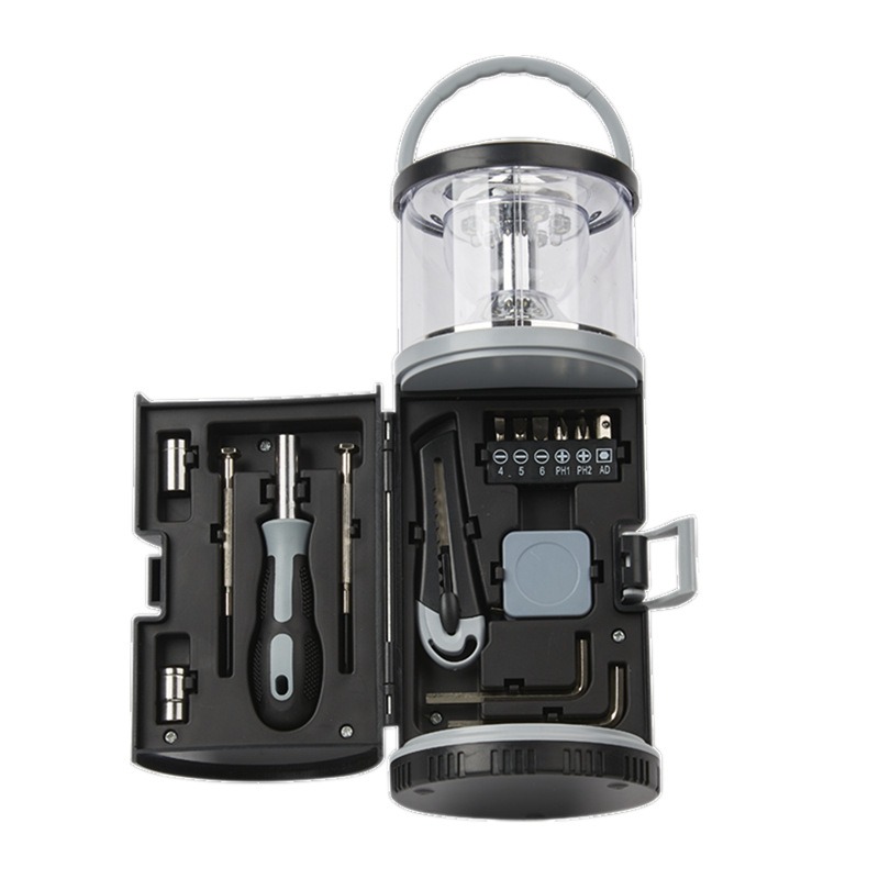 Model Kit Tool Set - Camping Lantern with Hand Tool Set