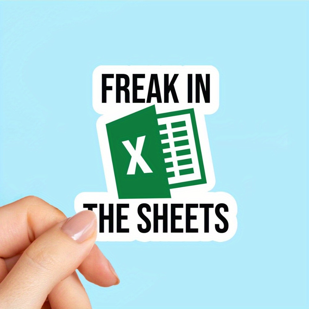 Waterslide Decal Paper - Freak In The Sheets Sticker, Microsoft