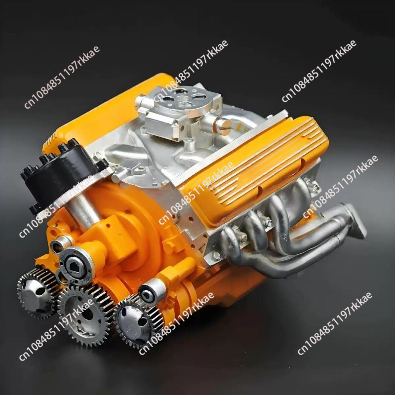 Resin V8 Engine Model Kit OHV  - Model Kit V8 Engine ulasan dan harga