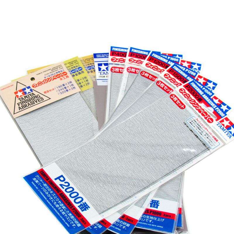 Tamiya Finishing Abrasives San - Model Kit Tool Set ulasan dan harga