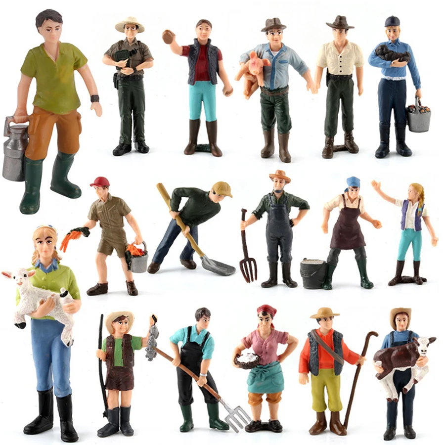 Blue Collar Female Farmer Dive - Model Kit Judge ulasan dan harga