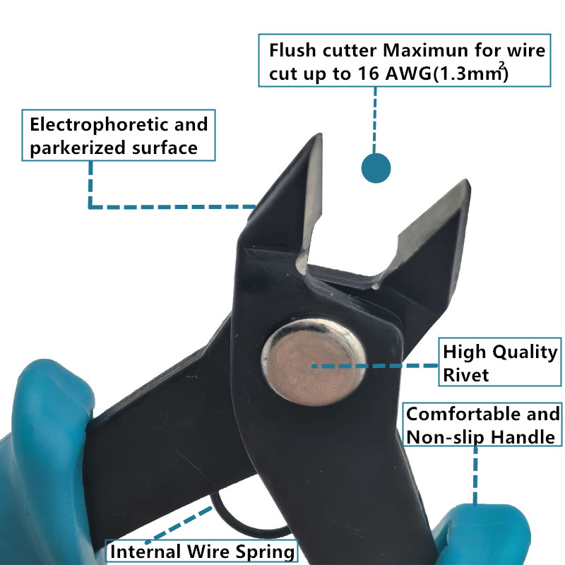 Micro Wire Cable Cutting Plier - Model Kit Nippers ulasan dan harga