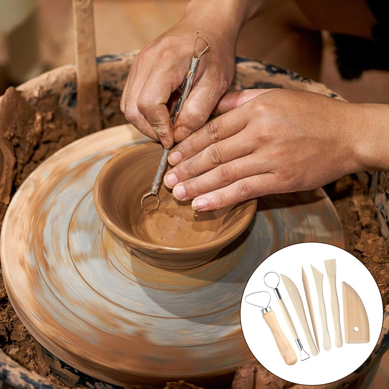 13 Pcs Pottery Clay Sculpting  - Model Kit Tool Set ulasan dan harga