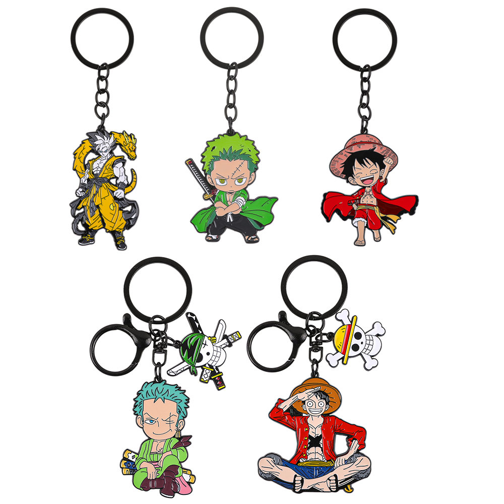 One Piece Anime Keychain Set - - Model Kit Accessories ulasan dan harga