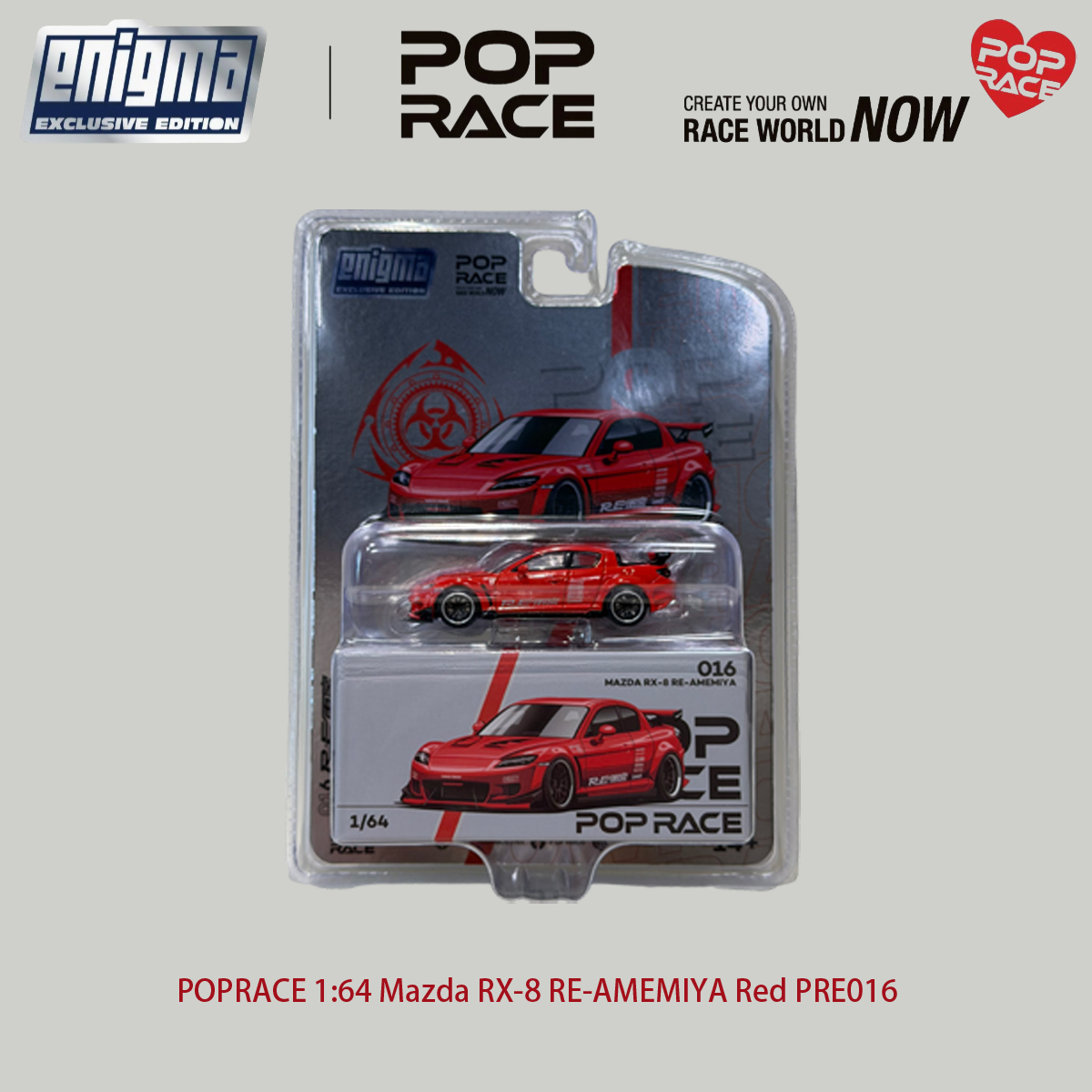 POP RACE 1:64 Blister Pack Set - Model Kit Cars ulasan dan harga