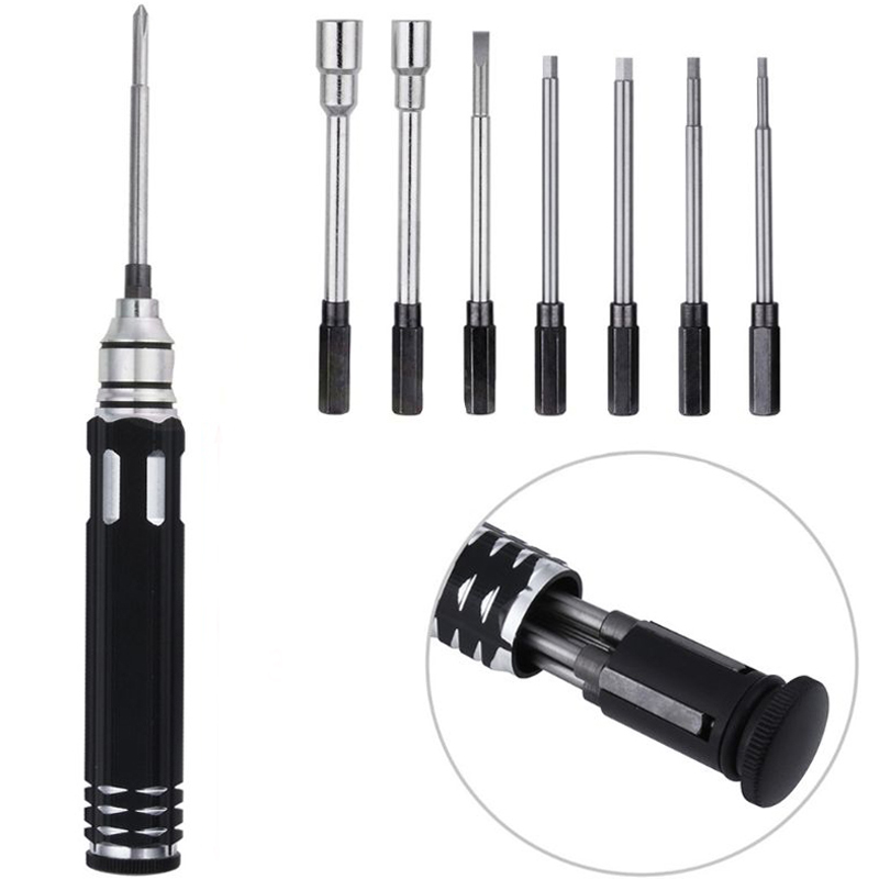 8 in 1 Steel Screwdriver Set H - Model Kit Tool Set ulasan dan harga