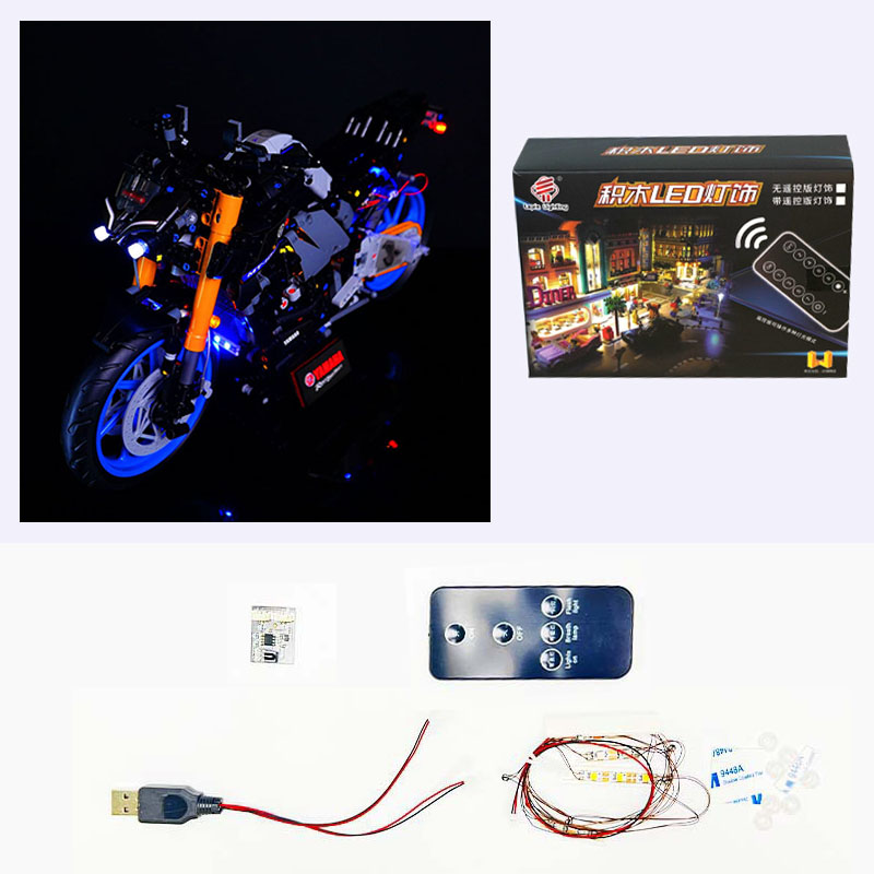 LED Light Kit for LEGO 42159 T - Model Kit Yamaha ulasan dan harga