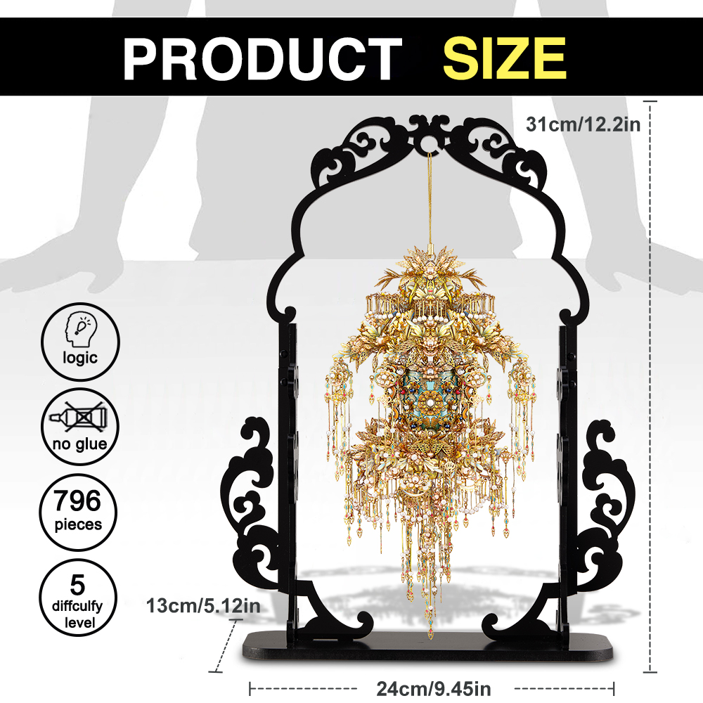 Piececool 3D Puzzles for Adult - Model Kit Tool Set ulasan dan harga