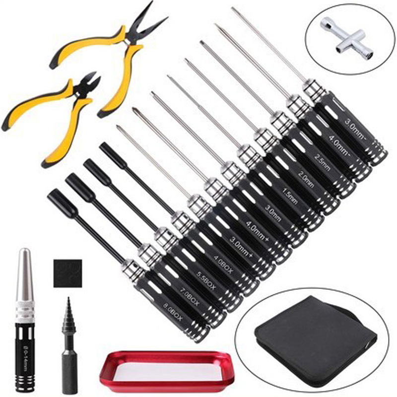 18 in 1 / 23 in 1 RC Tools Kit - Model Kit Tool Set ulasan dan harga