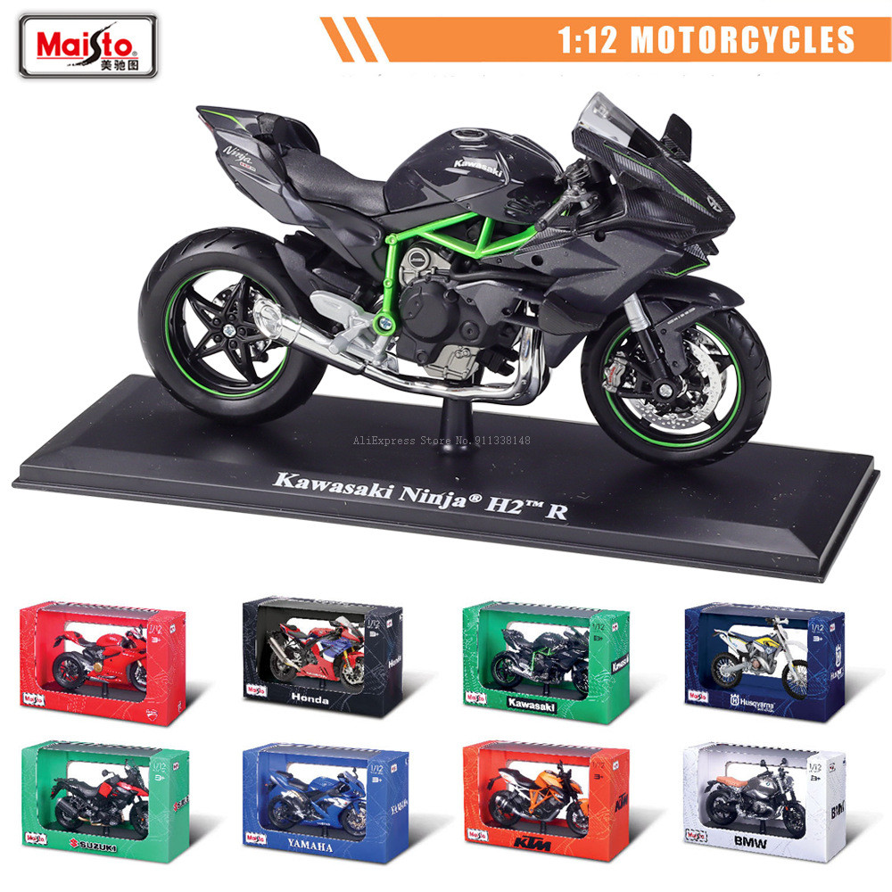 Maisto 1:12 BMW Kawasaki Suzuk - Model Kit Yamaha ulasan dan harga