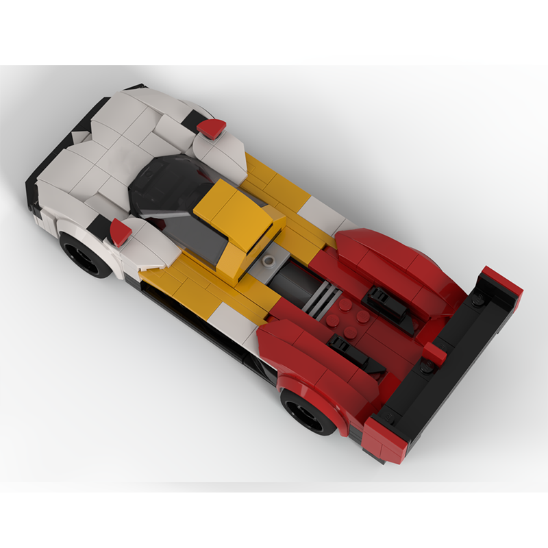 MOC V8 Engine Supercar Buildin - Model Kit V8 Engine ulasan dan harga