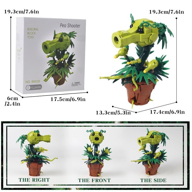 Plants vs. Zombies Carnivorous - Model Kit Vs Figure ulasan dan harga