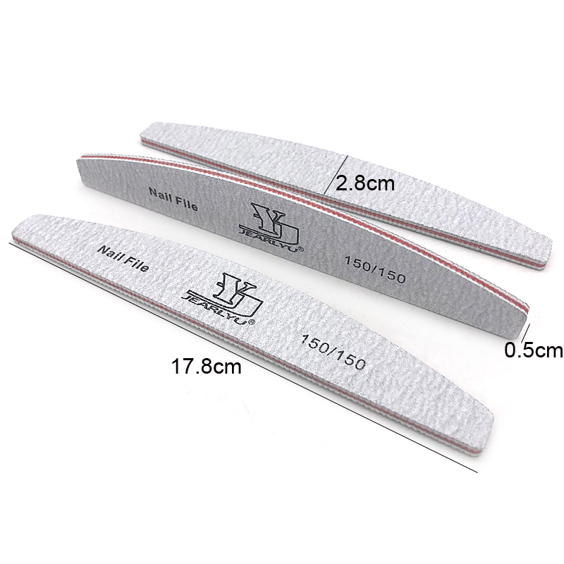 2/5pcs/lot Moon Nail File Mix  - Sanding Stick Set ulasan dan harga