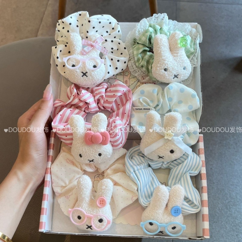 New Miffy Cute Hair Tie Large  - Model Kit Accessories ulasan dan harga
