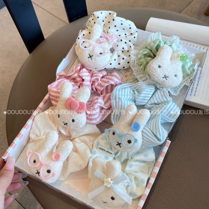 New Miffy Cute Hair Tie Large  - Model Kit Accessories ulasan dan harga