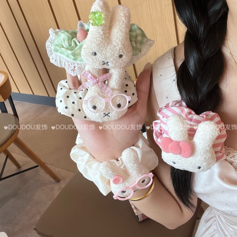 New Miffy Cute Hair Tie Large  - Model Kit Accessories ulasan dan harga