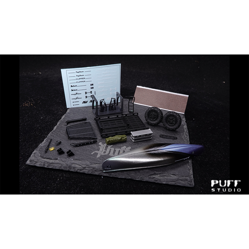 PuffStudio 1/64 Boat Kit Suita - Model Kit Cars ulasan dan harga