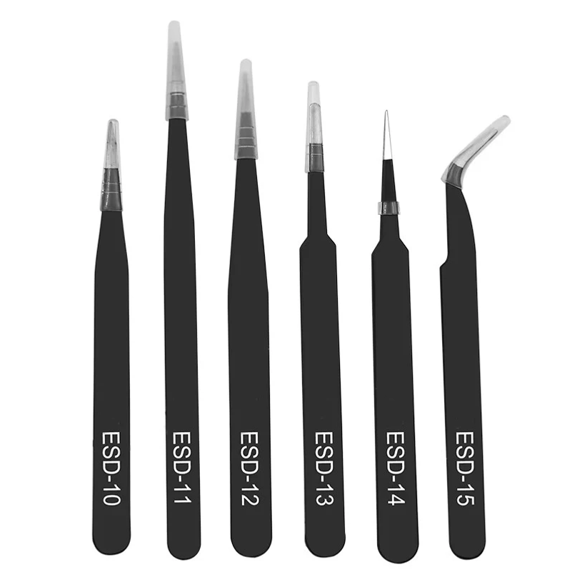 6pcs anti-static stainless ste - Model Kit Nippers ulasan dan harga