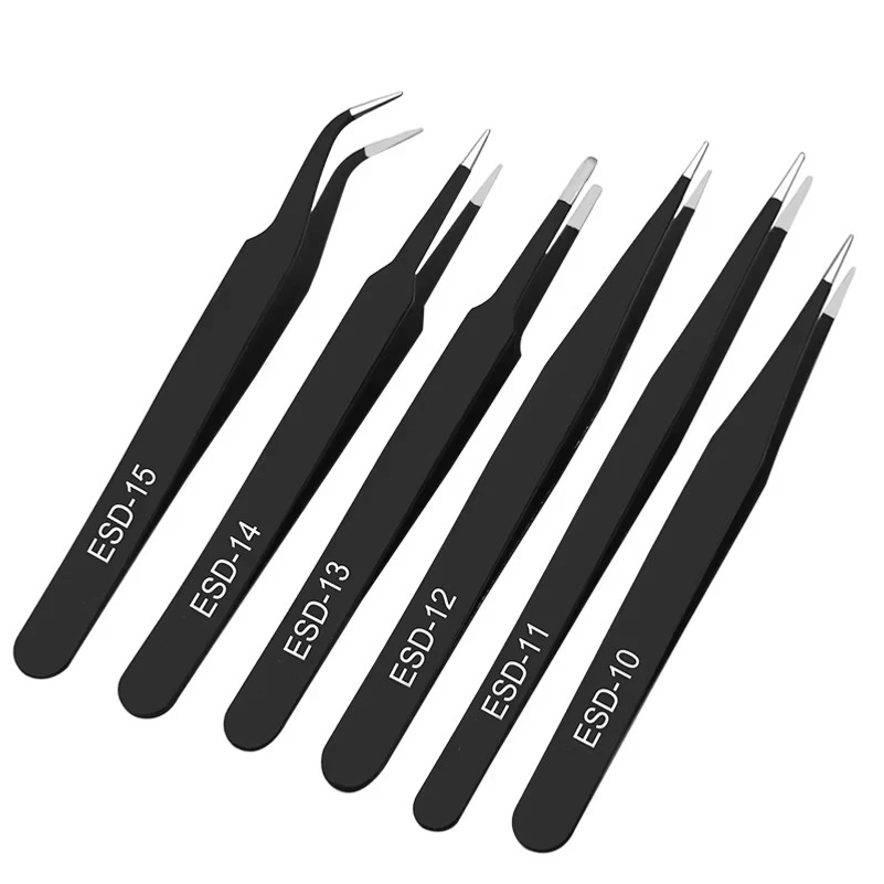 6pcs anti-static stainless ste - Model Kit Nippers ulasan dan harga