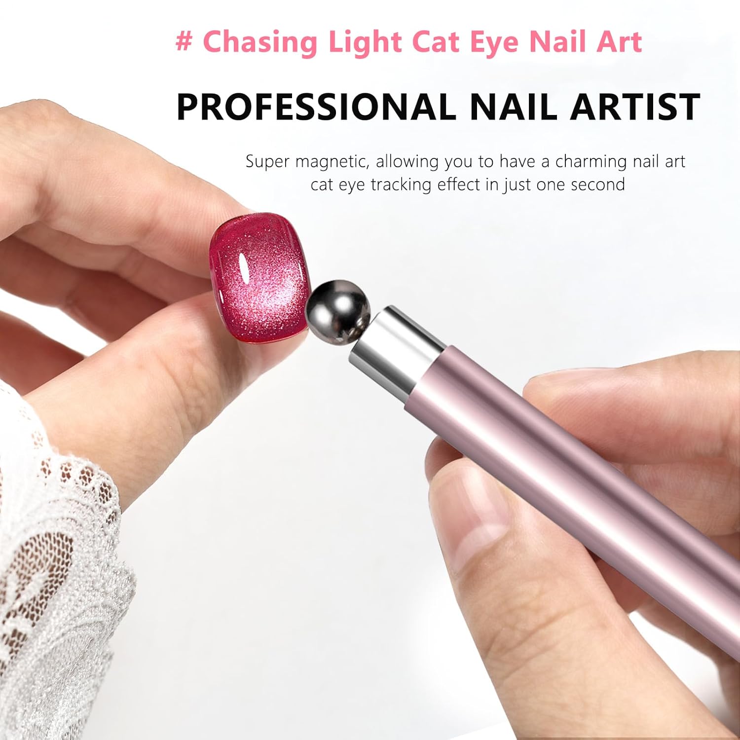 Cat Eye Magnetic Ball With Nai - Sanding Stick Set ulasan dan harga