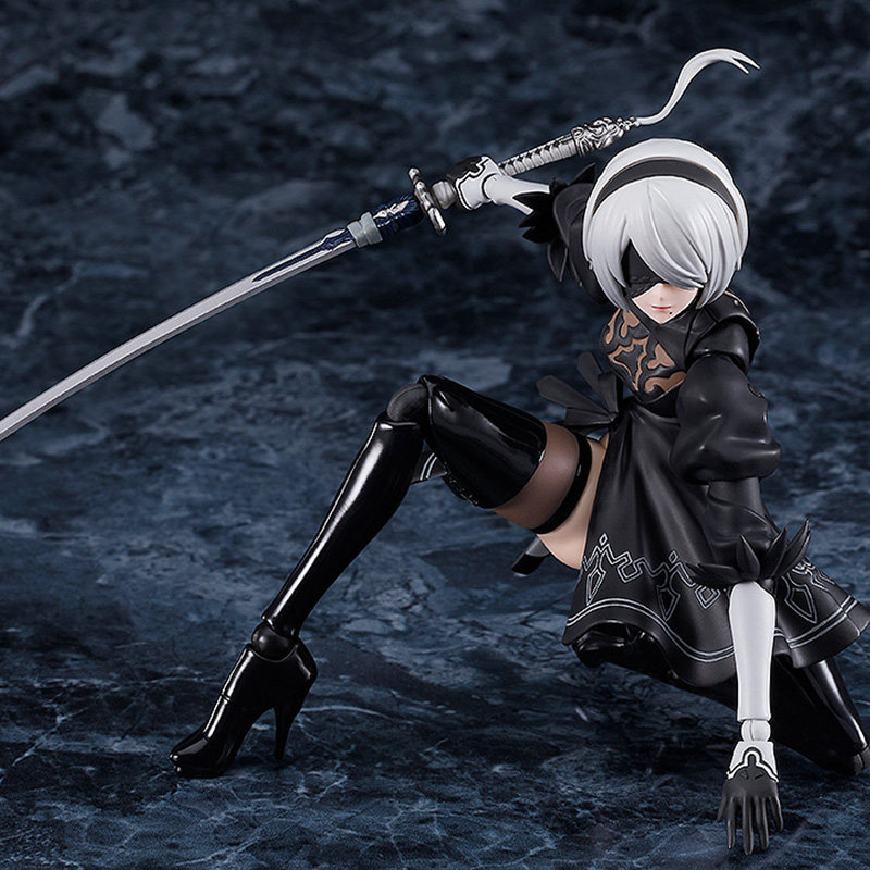Nier Automata 2B & A2 Figma Mo - Model Kit Nier Automata ulasan dan harga