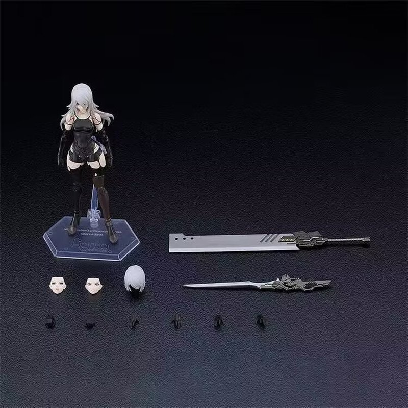 Nier Automata 2B & A2 Figma Mo - Model Kit Nier Automata ulasan dan harga