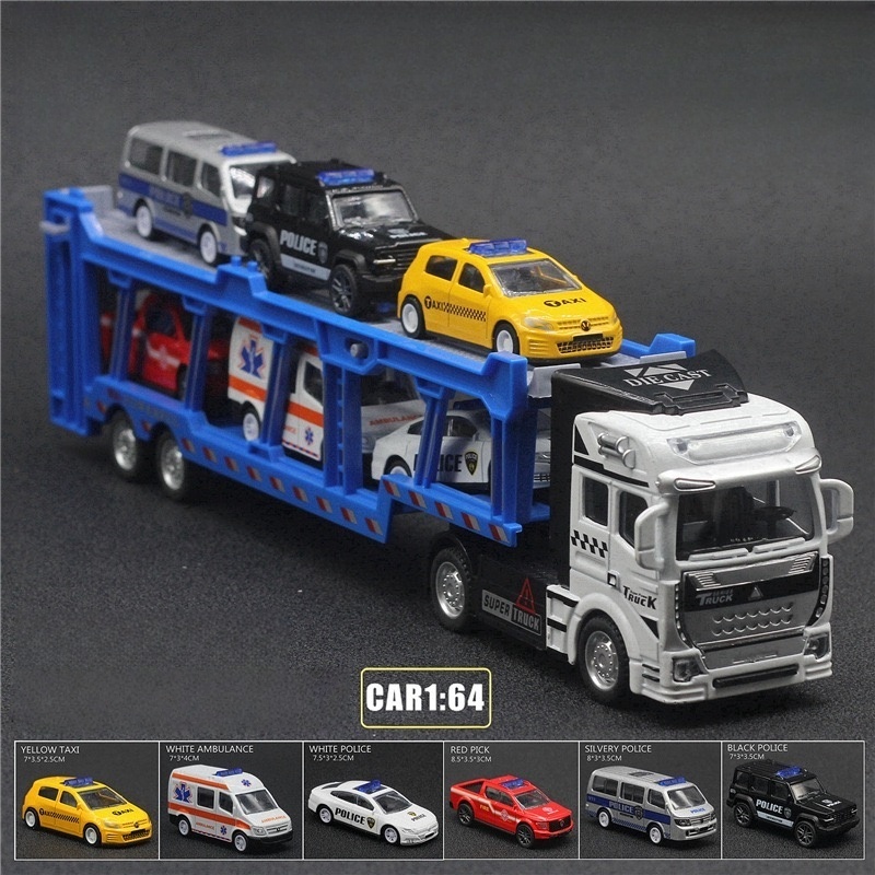 An alloy double-layer transpor - Model Kit Cars ulasan dan harga