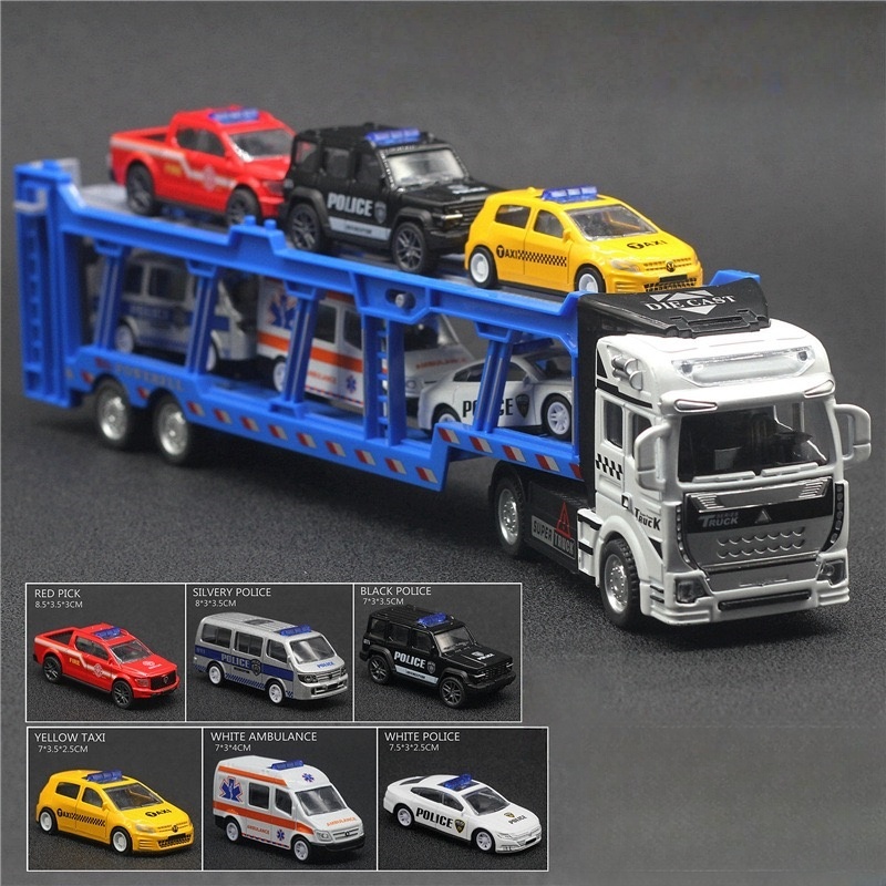 An alloy double-layer transpor - Model Kit Cars ulasan dan harga
