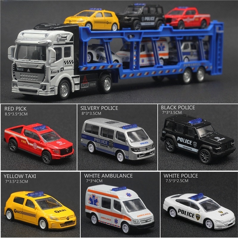 An alloy double-layer transpor - Model Kit Cars ulasan dan harga