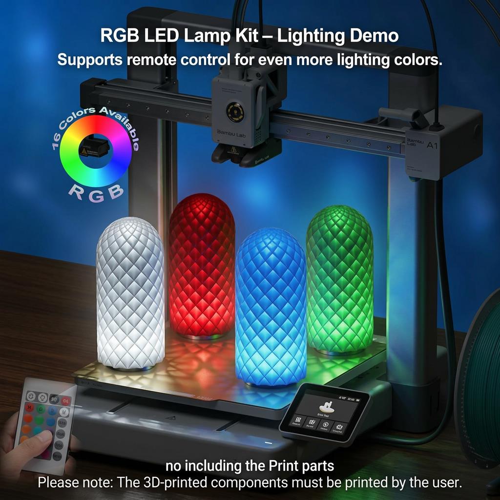 For Bambu Lab Led Lamp Kit Adj - Model Kit Rg ulasan dan harga