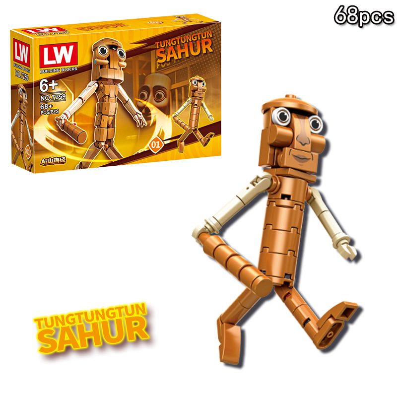 Anime Italian Brainrot Tralale - Model Kit Box ulasan dan harga