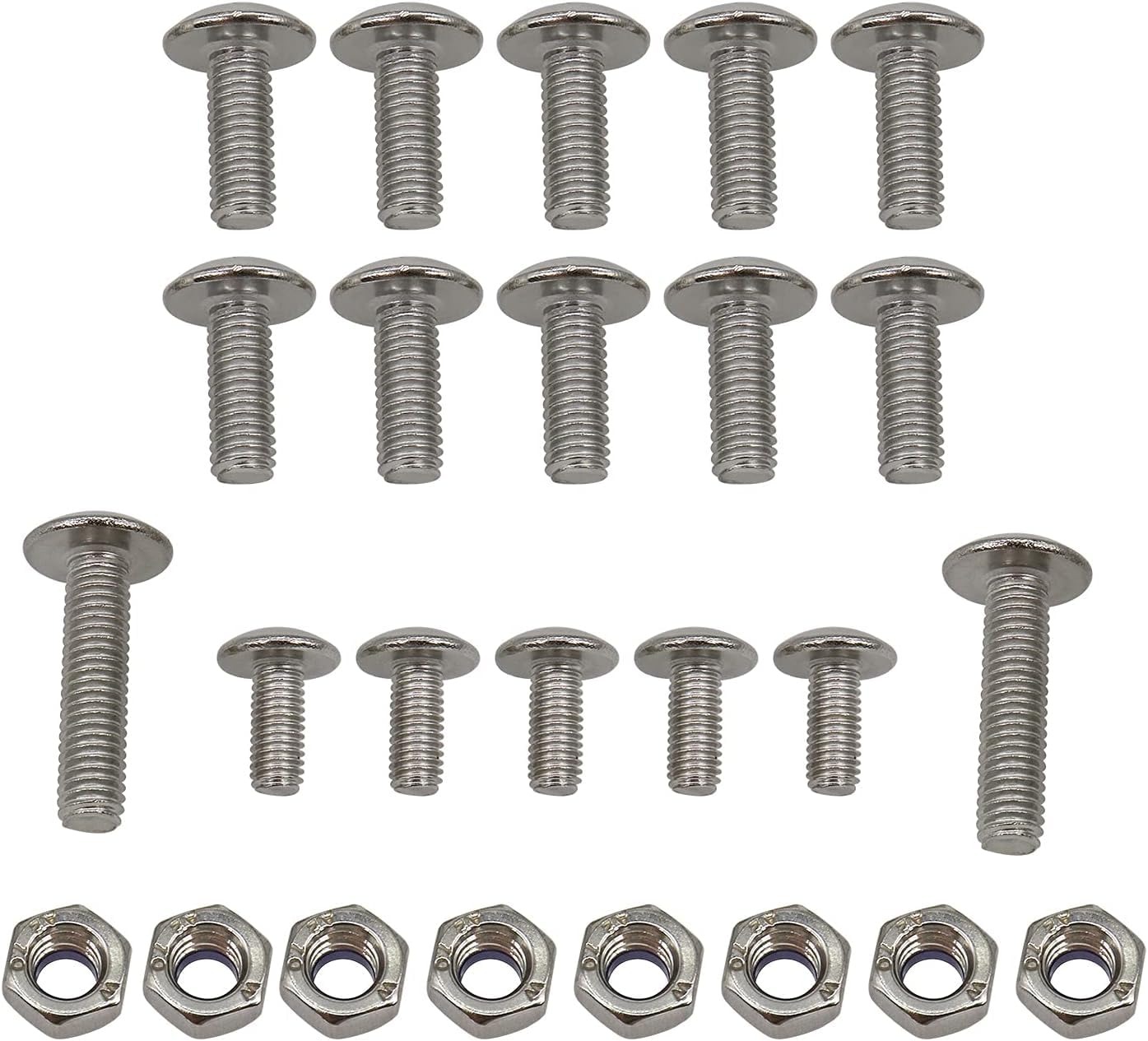 25 Piece Fender Bolts Screws N - Model Kit Yamaha ulasan dan harga