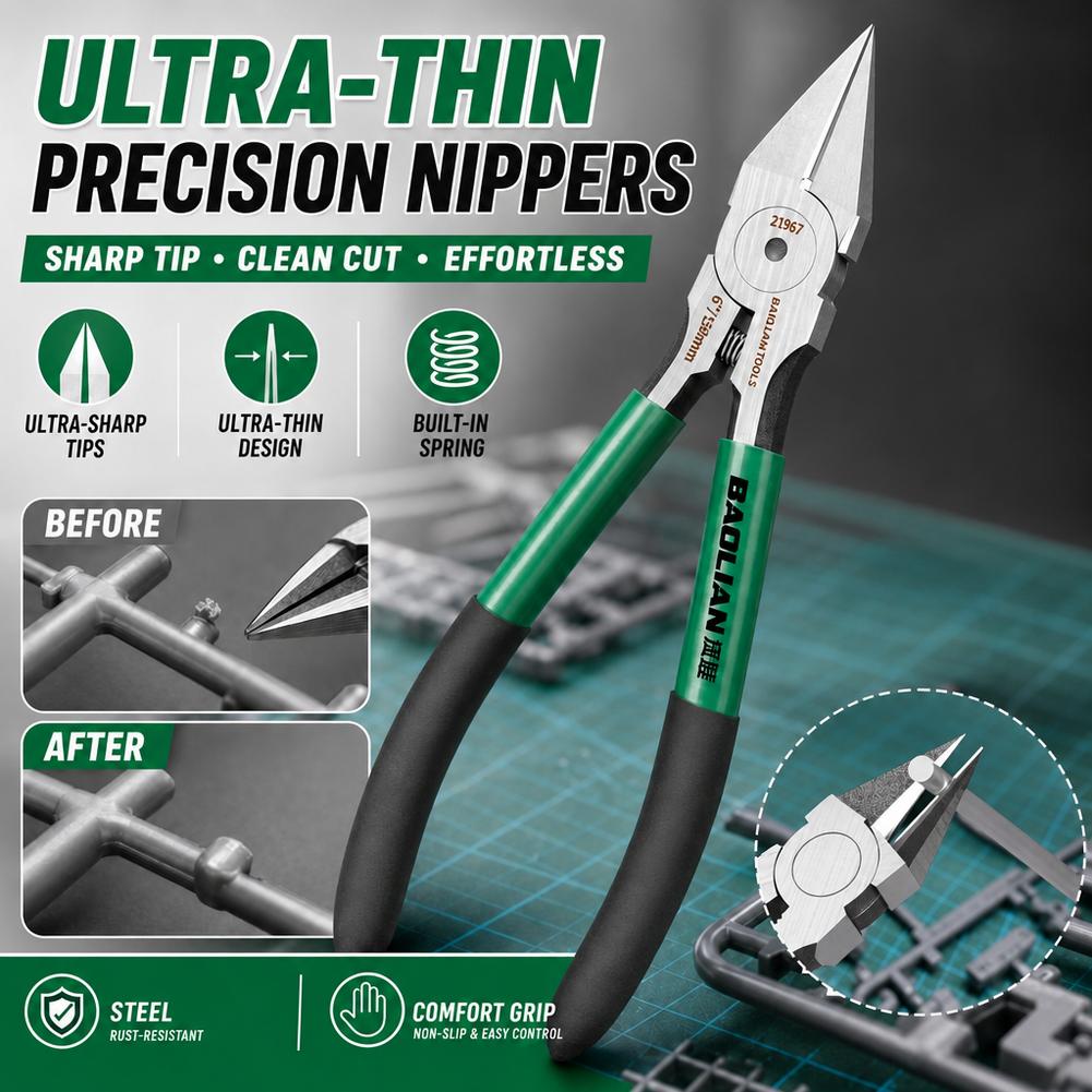 Ultra-Sharp Flush Cutter Plier - Model Kit Nippers ulasan dan harga