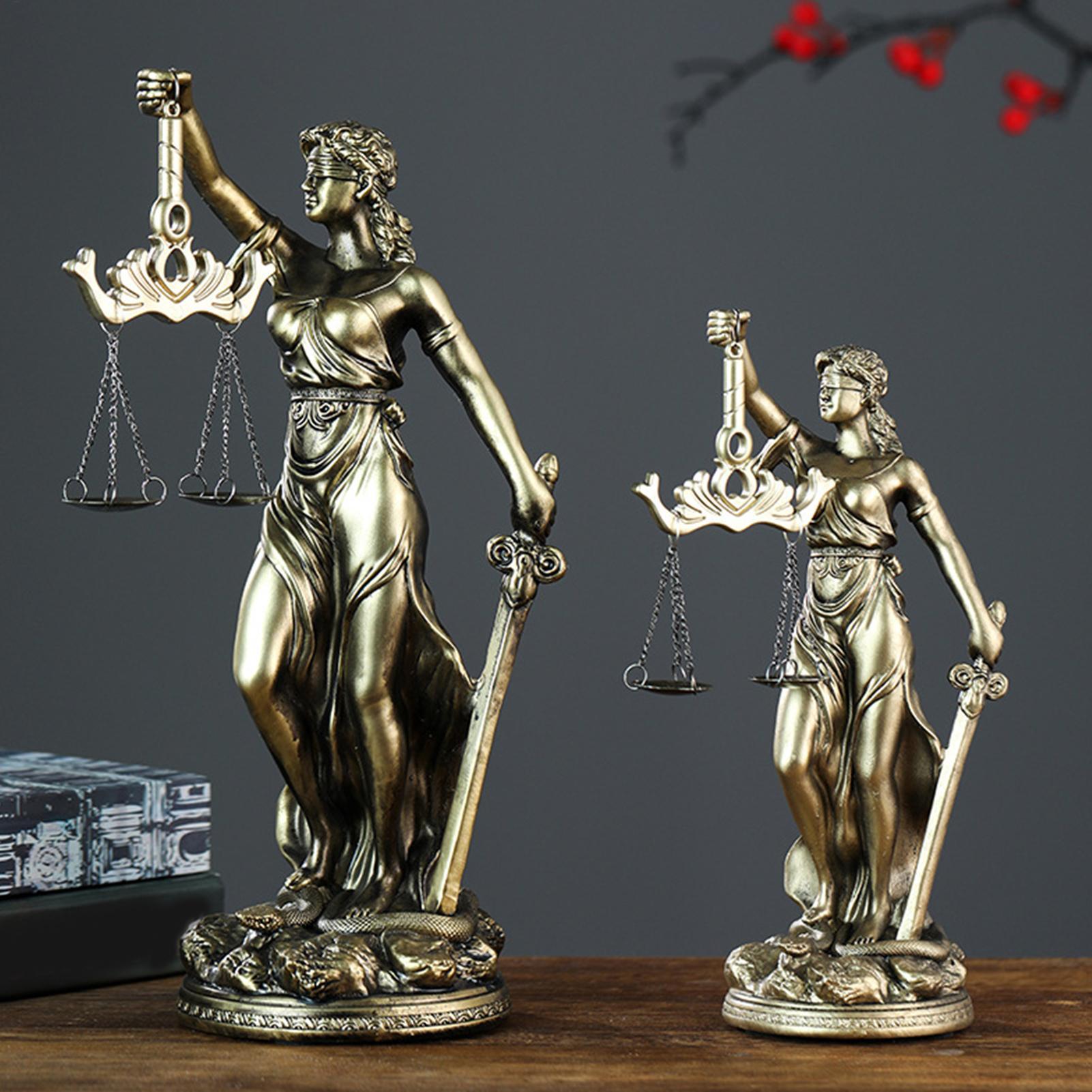 Lady Justice Statue Figurine S - Model Kit Judge ulasan dan harga