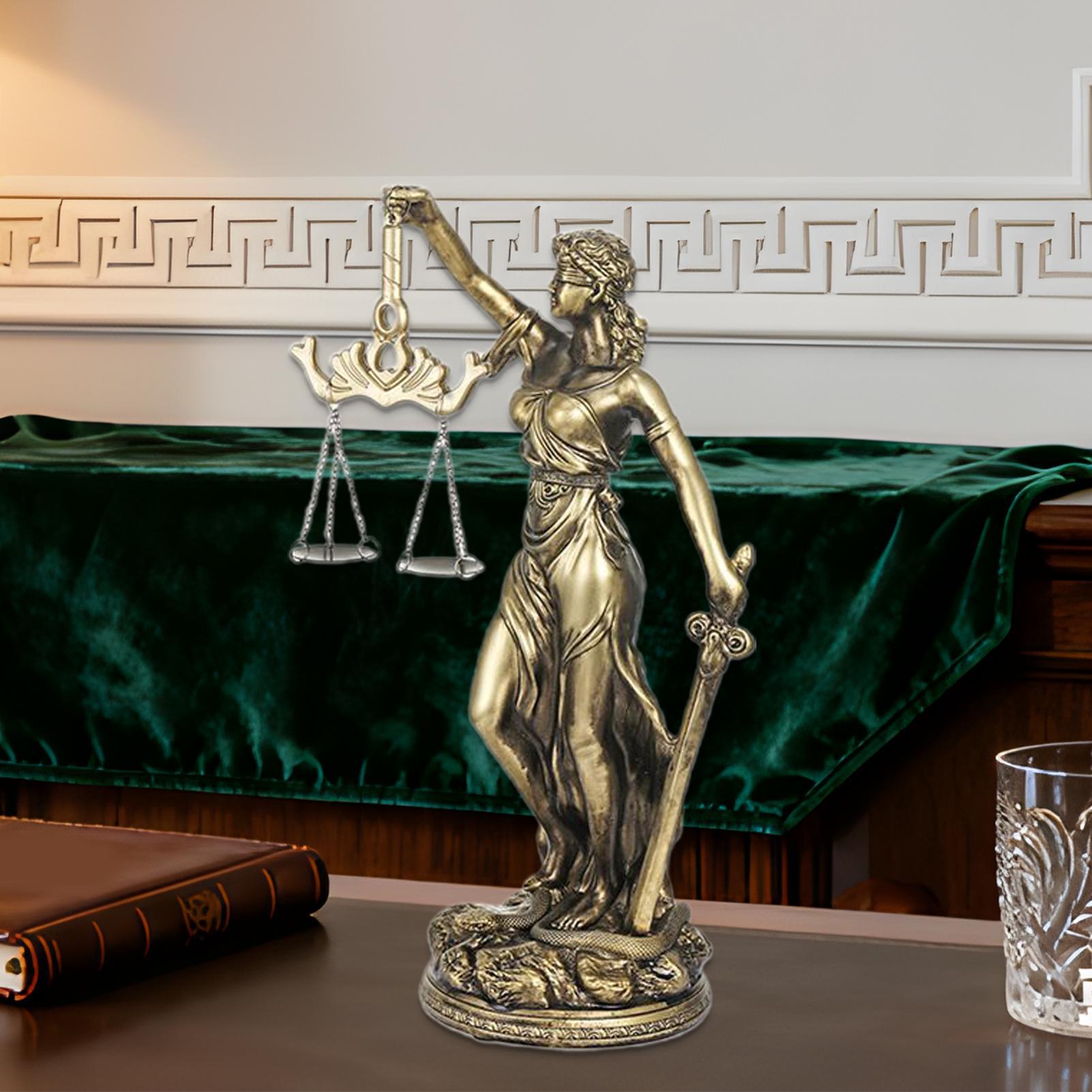 Lady Justice Statue Figurine S - Model Kit Judge ulasan dan harga