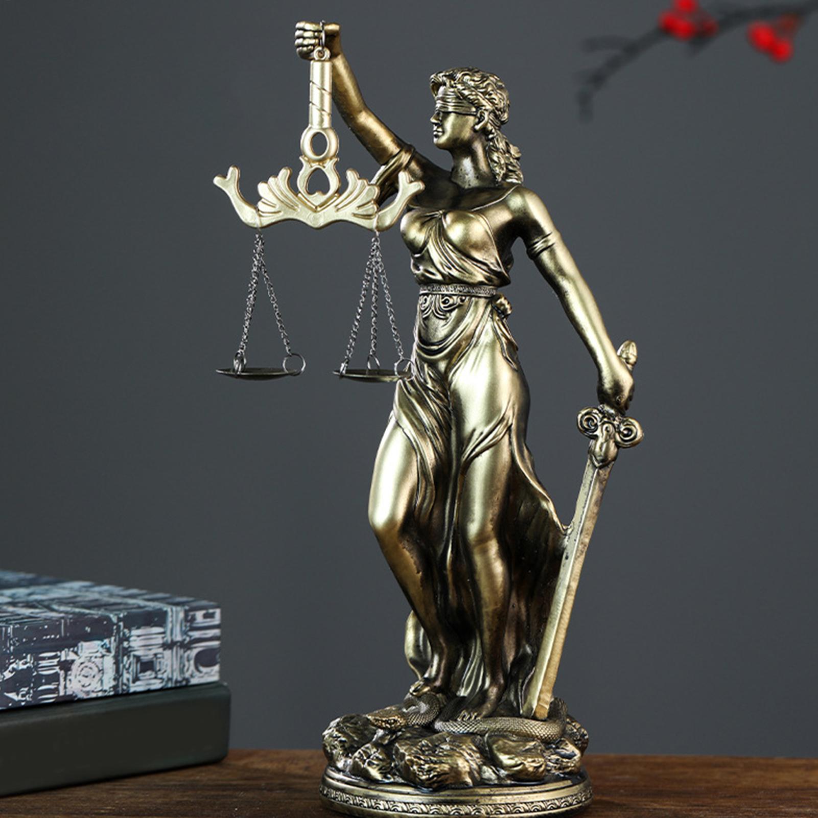 Lady Justice Statue Figurine S - Model Kit Judge ulasan dan harga