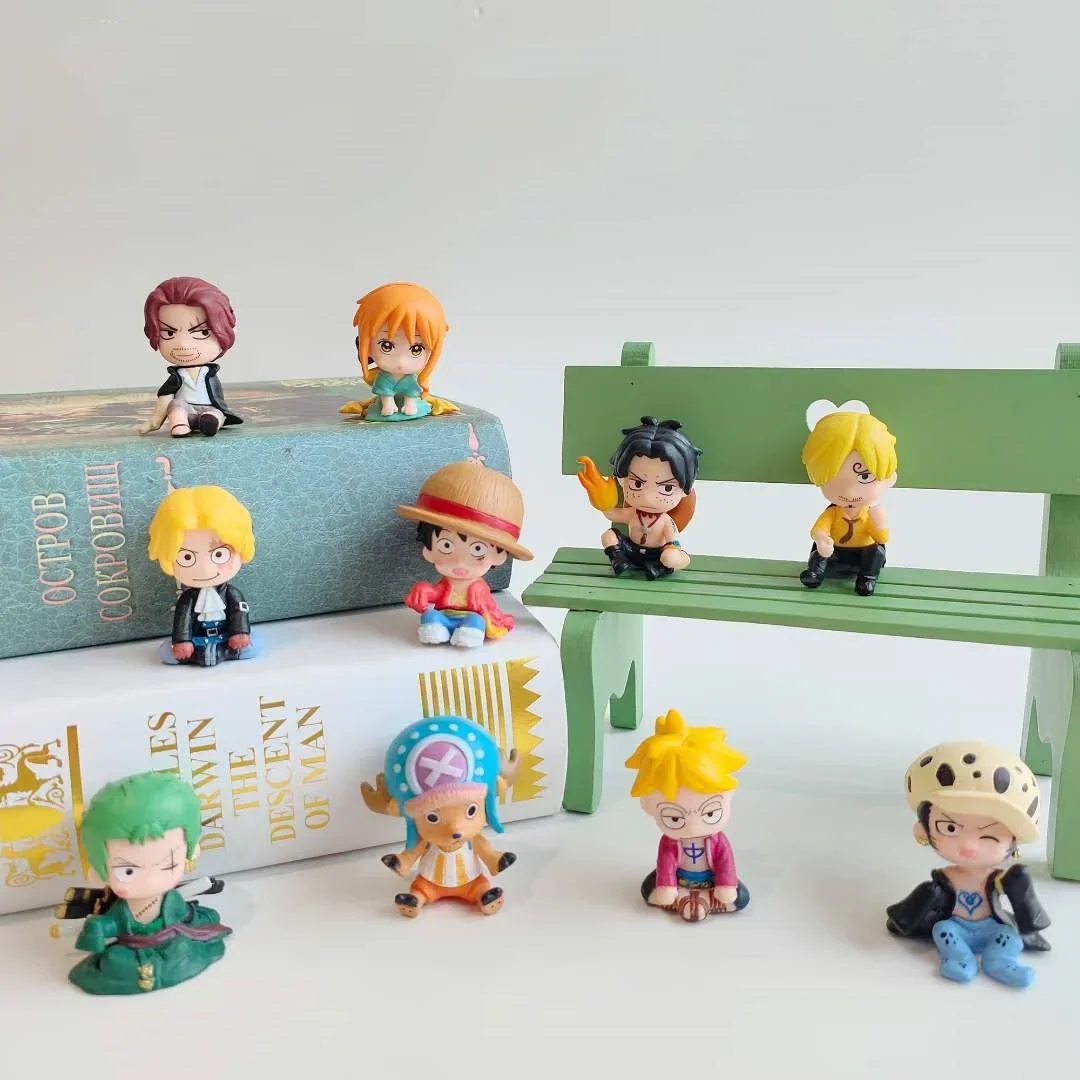 One Piece 10PCS  Figures Set L - Model Kit Judge ulasan dan harga