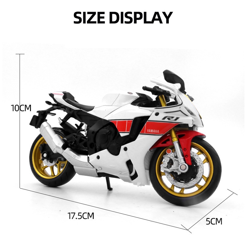 1/12 YAMAHA YZF-R1M Toy Motorc - Model Kit Yamaha ulasan dan harga