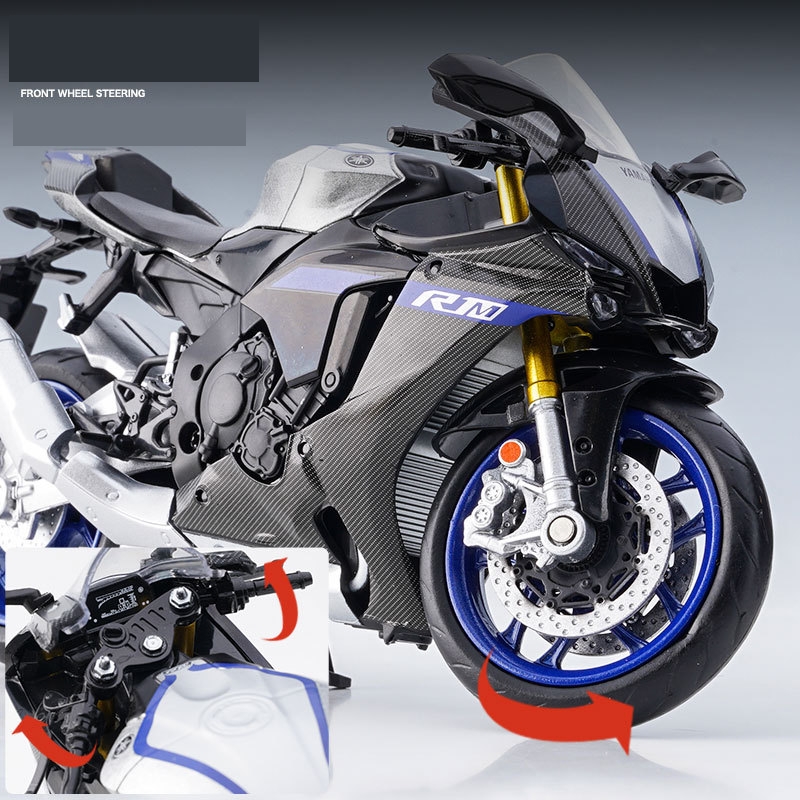 1/12 YAMAHA YZF-R1M Toy Motorc - Model Kit Yamaha ulasan dan harga