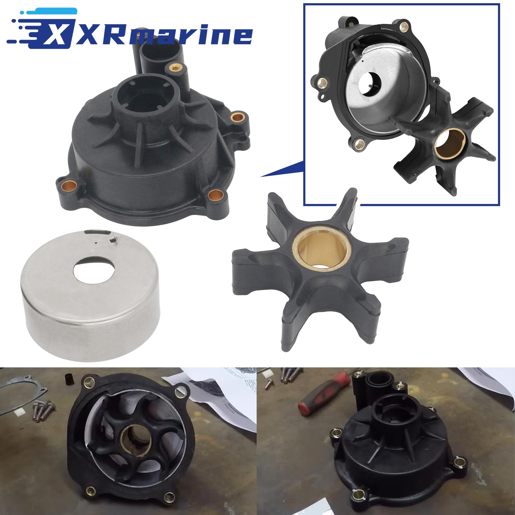 5001595 Water Pump Impeller Re - Model Kit V8 Engine ulasan dan harga