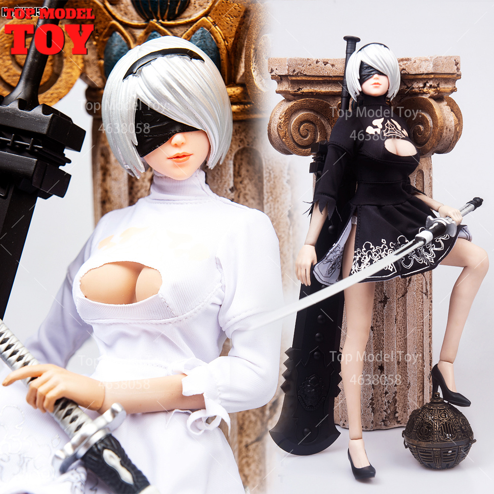 TYM159 1/12 Scale NieR 2B Girl - Model Kit Nier Automata ulasan dan harga