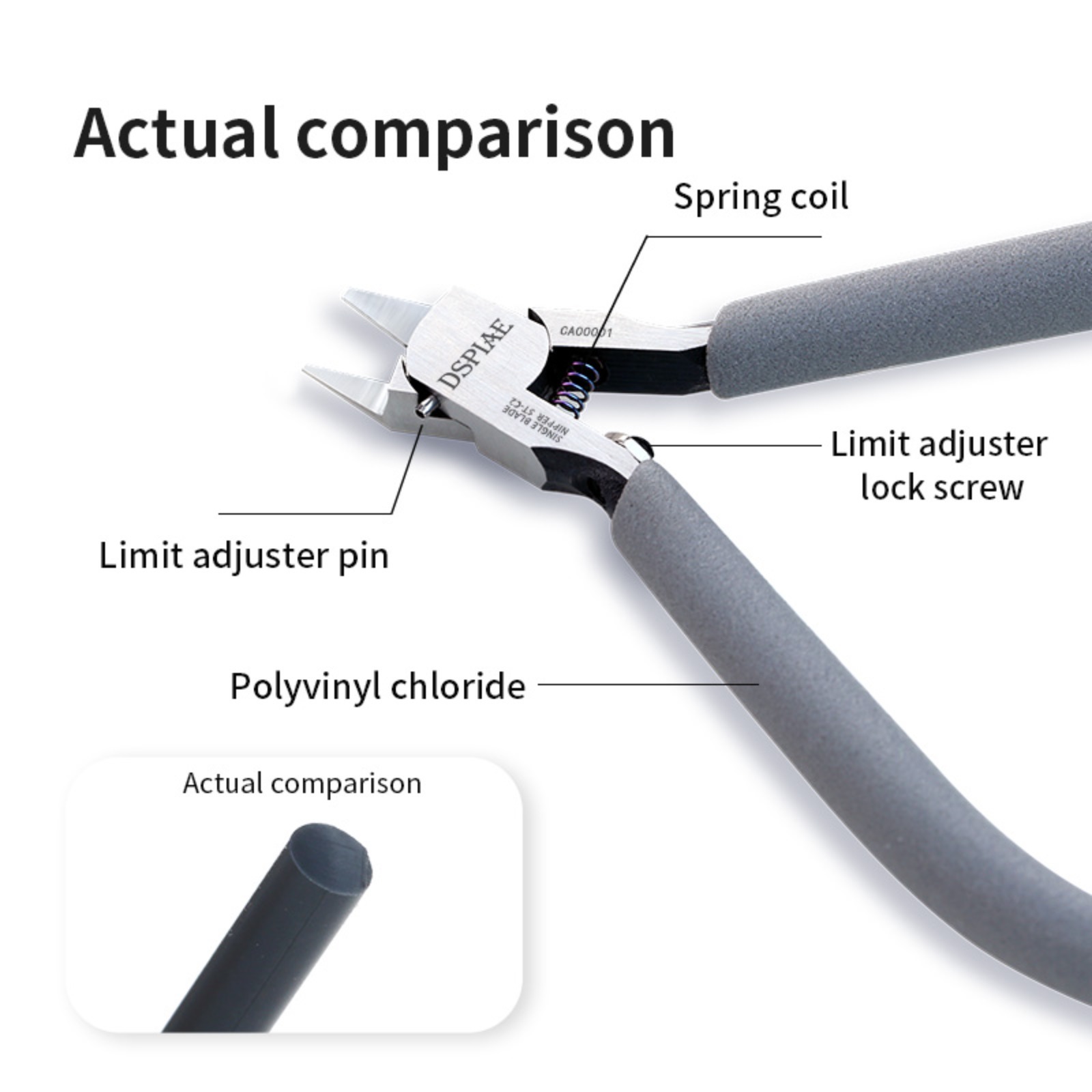 New DSPIAE ST-C2 Ultra-thin Si - Model Kit Nippers ulasan dan harga