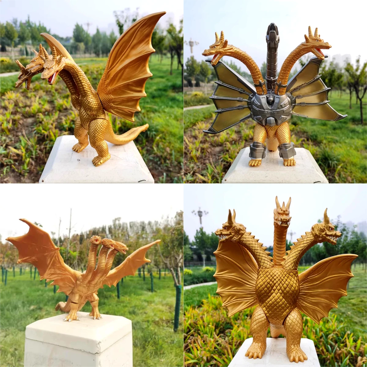 Large size three headed dragon - Model Kit Vs Figure ulasan dan harga