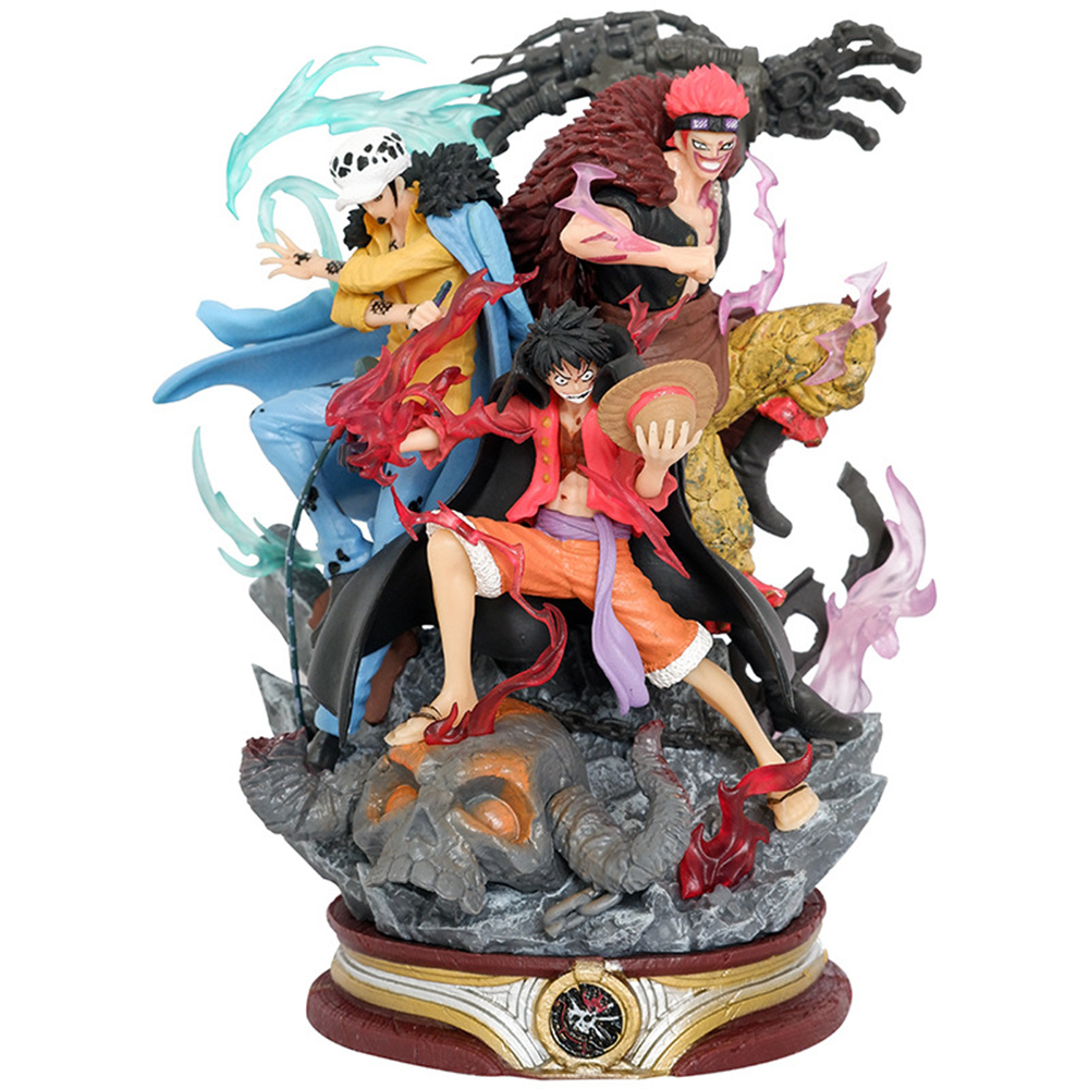 Anime One Piece Figurine Three - Model Kit Judge ulasan dan harga