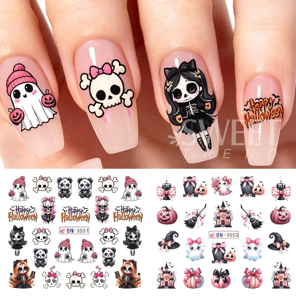 SWEET TREND-12 Design Hallowee - Waterslide Decal Paper ulasan dan harga
