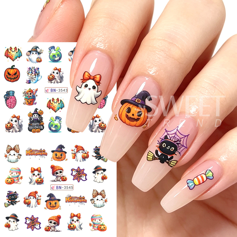 SWEET TREND-12 Design Hallowee - Waterslide Decal Paper ulasan dan harga