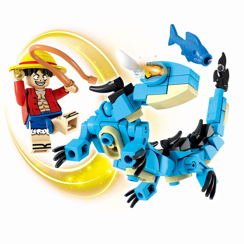 One Piece Building Blocks Blin - Model Kit Box ulasan dan harga